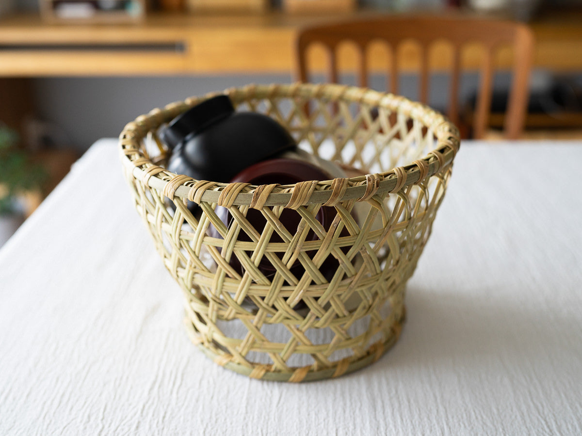 Japanese Suzutake Bamboo Baskets and Strainers – 市川籠店 | 1basketry