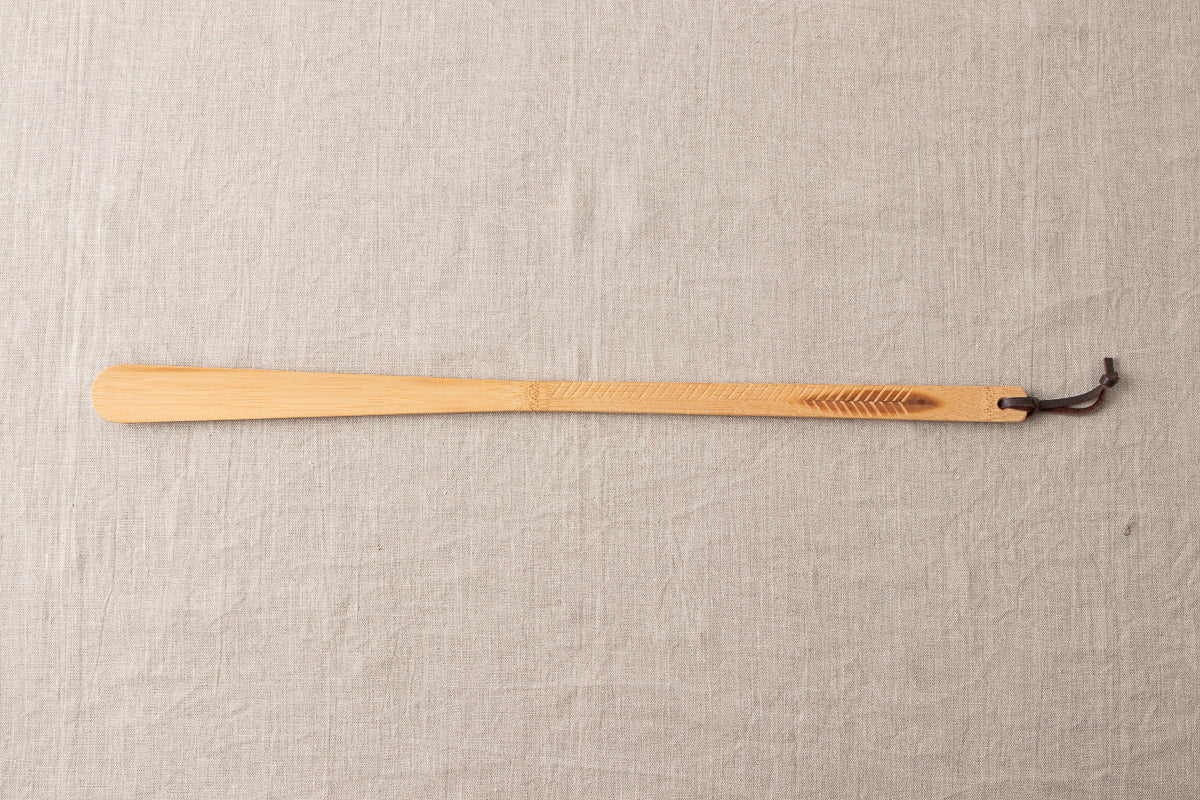 Shoehorn / Smoked Mōsō bamboo / Kōchi-JPN 321217-1
