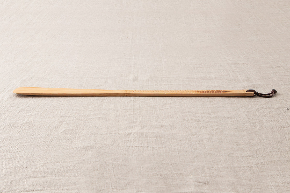 Shoehorn / Smoked Mōsō bamboo / Kōchi-JPN 321217-1