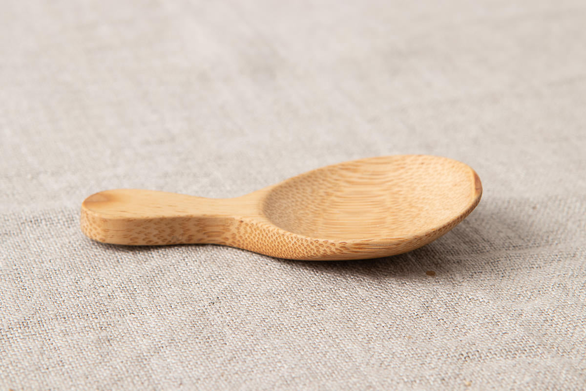 Tea Scoop / Smoked Bamboo / Kochi-JPN 321215-1