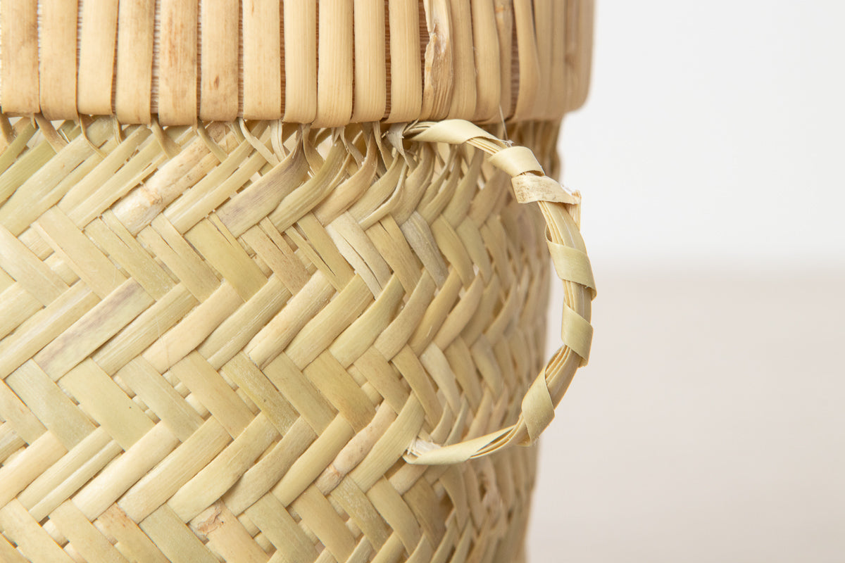 Harvest Basket "Tsuboke" Mini / Suzutake Bamboo / Iwate-JPN 450803-1
