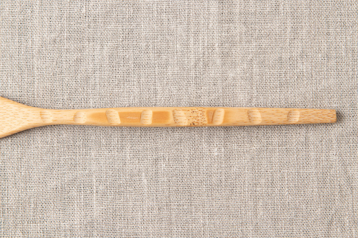 Spoon, Fork “Bumpy” / Smoked Bamboo / Kochi-JPN 321210