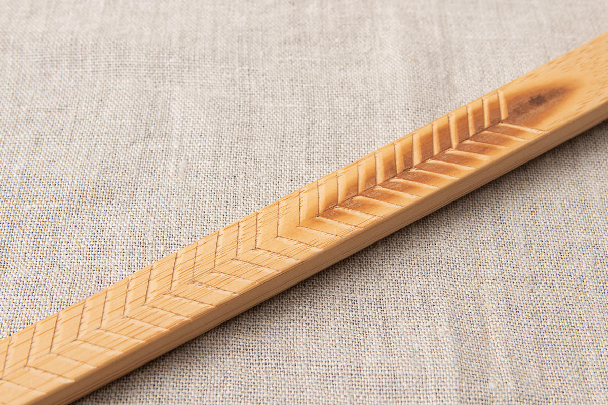 Shoehorn / Smoked Mōsō bamboo / Kōchi-JPN 321217-1