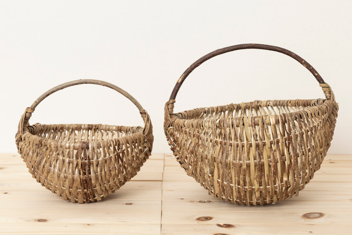 Round basket S, L / Hazel / LTU 140513