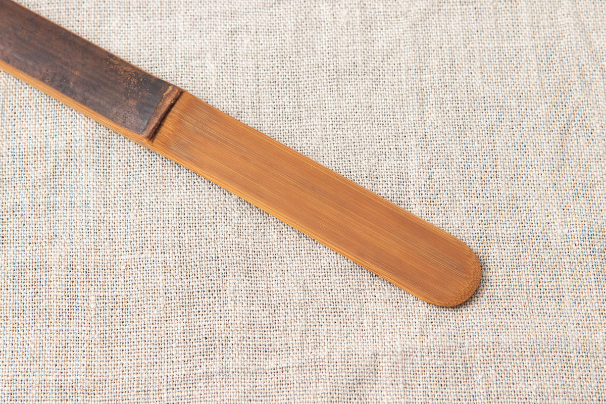 Butter Knife, Multipurpose Spatula / Smoked Bamboo / Kochi-JPN 321209