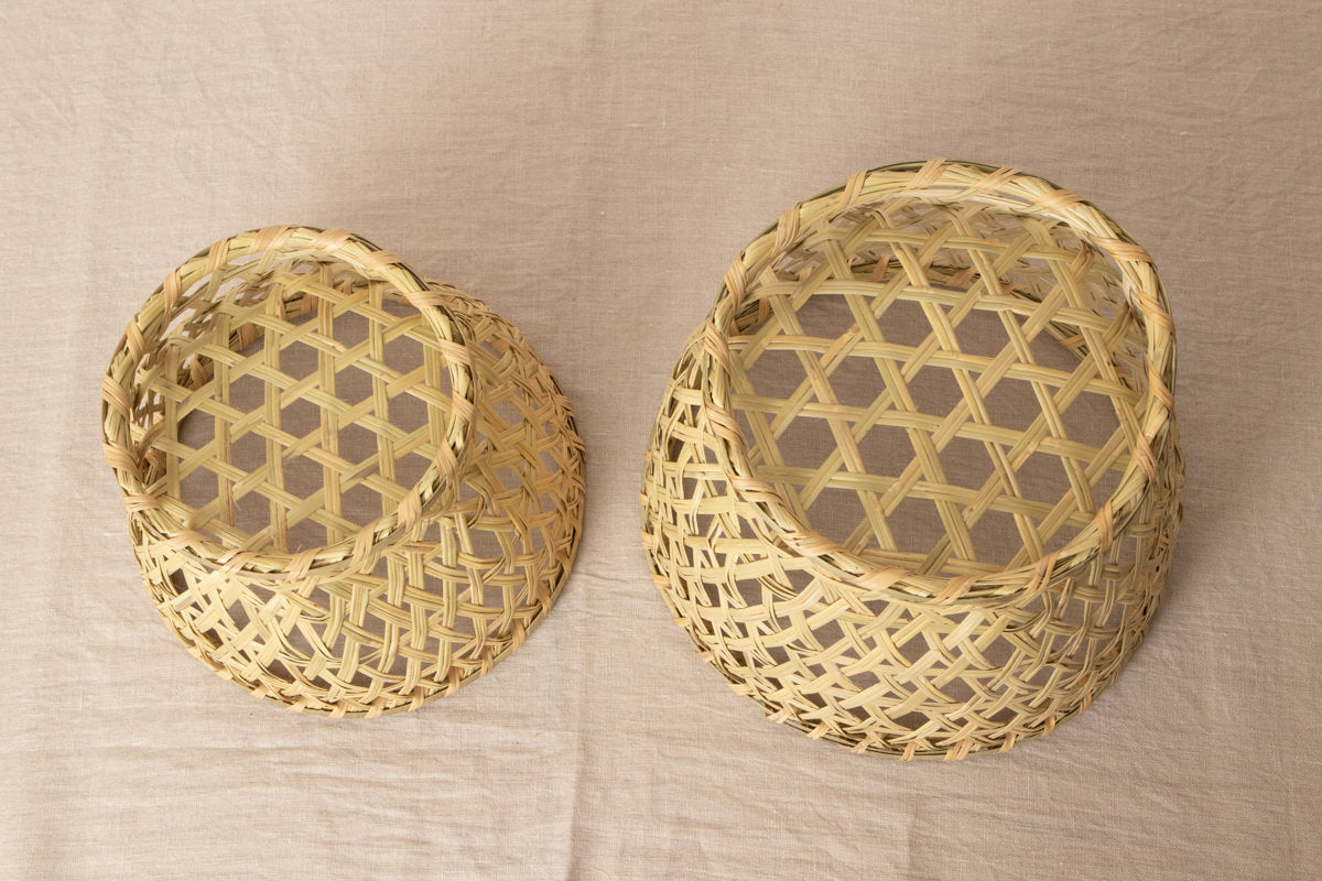 Dish Basket “Gokago” / Suzutake Bamboo / Iwate-JPN 450807