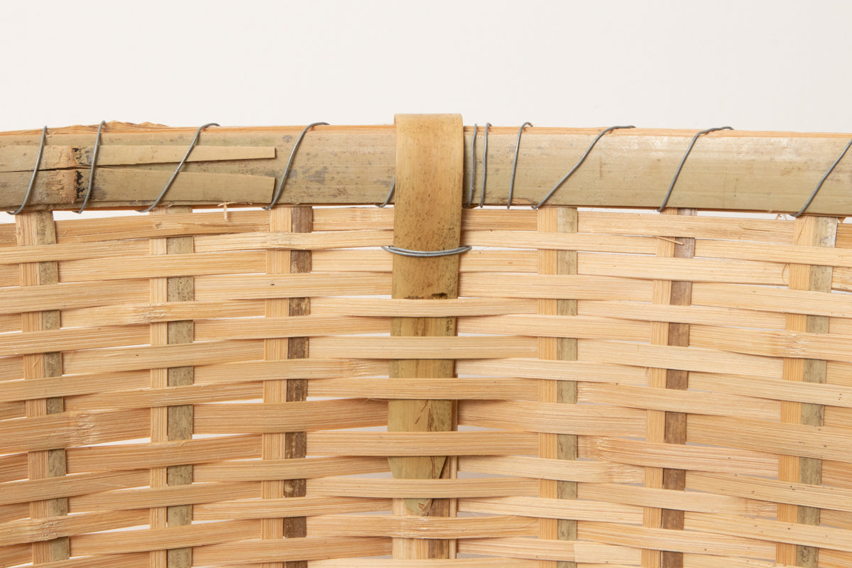 Big basket "Kama-zaru" L, XL / Madake bamboo / Miyagi-JPN 330111