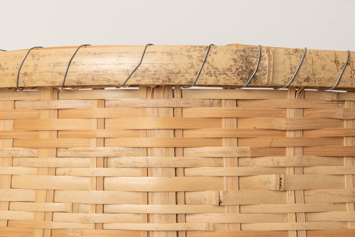 Big basket "Kama-zaru" L, XL / Madake bamboo / Miyagi-JPN 330111