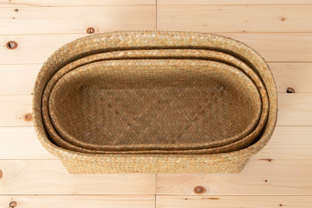 Organizing basket -Oval- S, M, L / Kachū / THA 3115110
