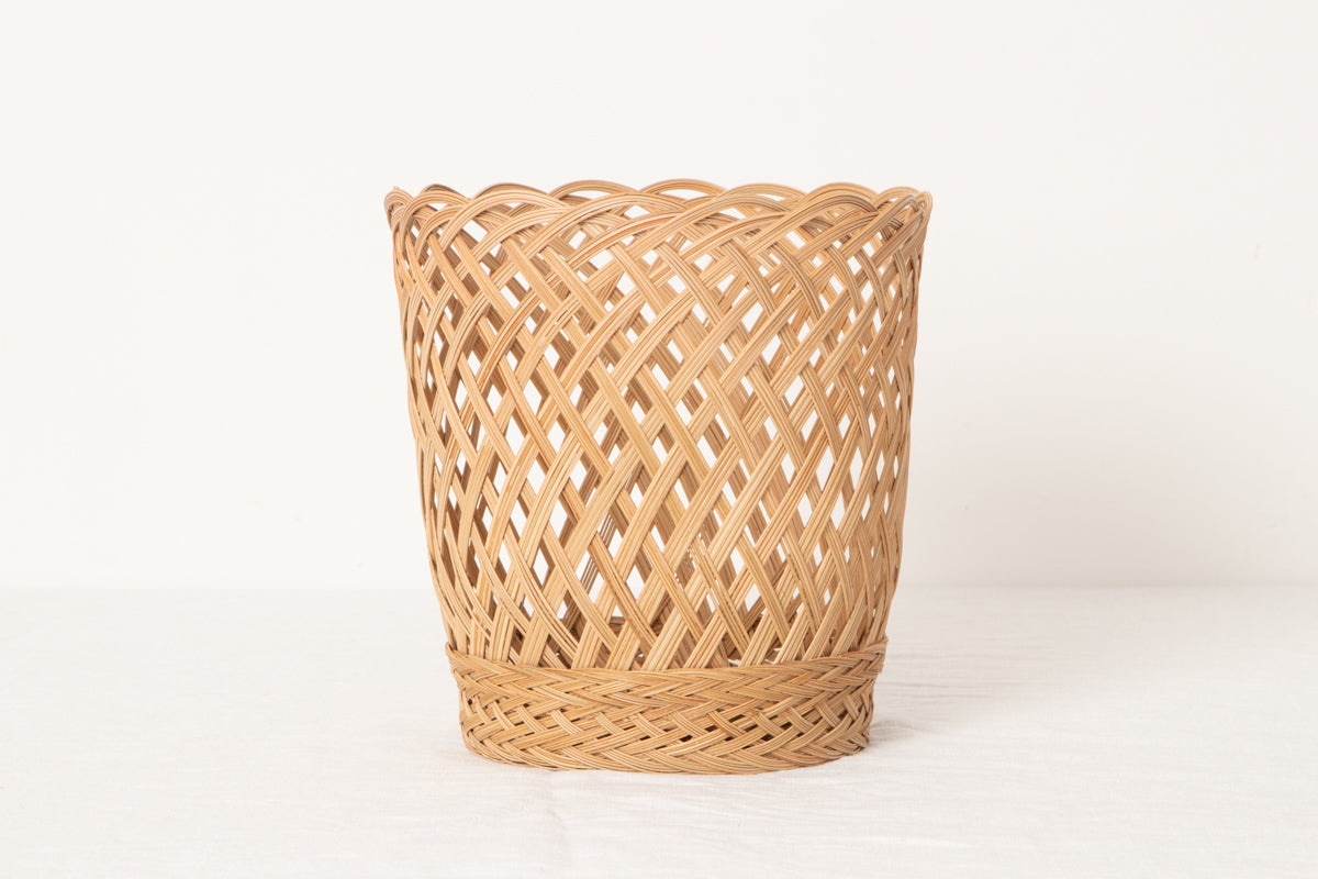 Open Weave Basket / Nypa Palm / THA 3115304-1