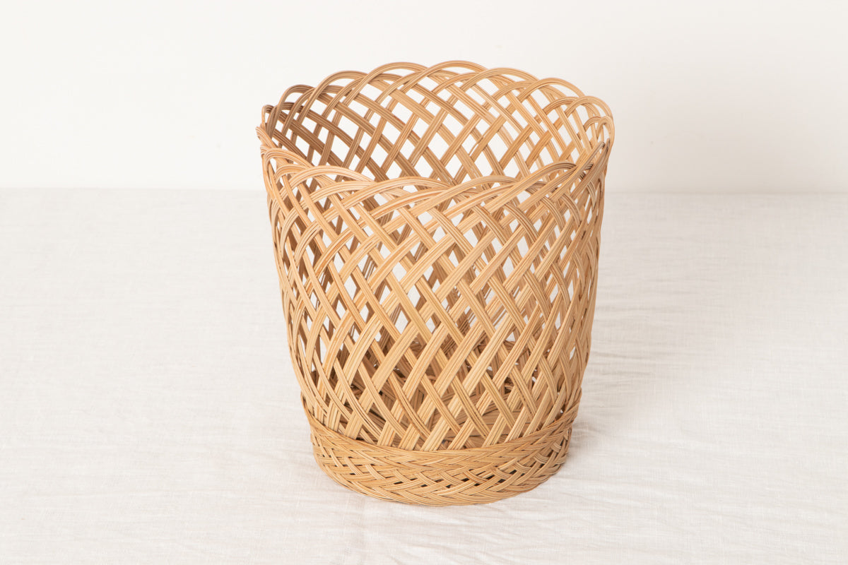 Open Weave Basket / Nypa Palm / THA 3115304-1