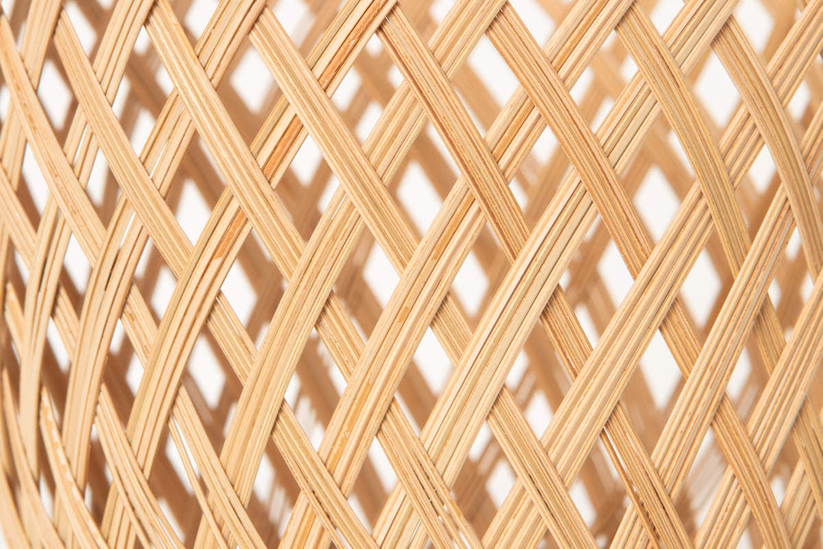 Open Weave Basket / Nypa Palm / THA 3115304-1