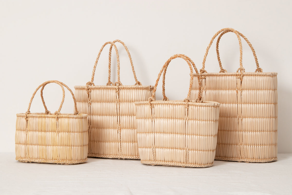 Handled Basket / Cattail / Okayama-JPN 620302