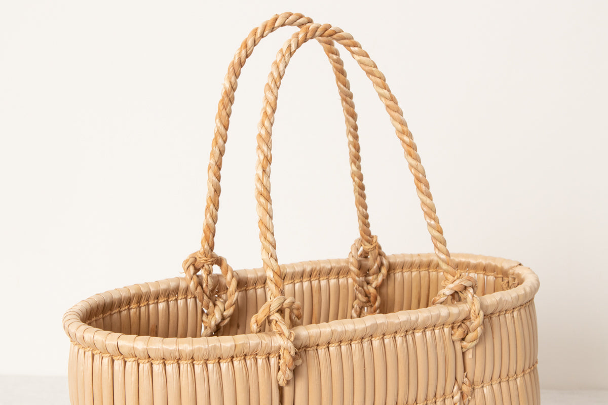 Handled Basket / Cattail / Okayama-JPN 620302