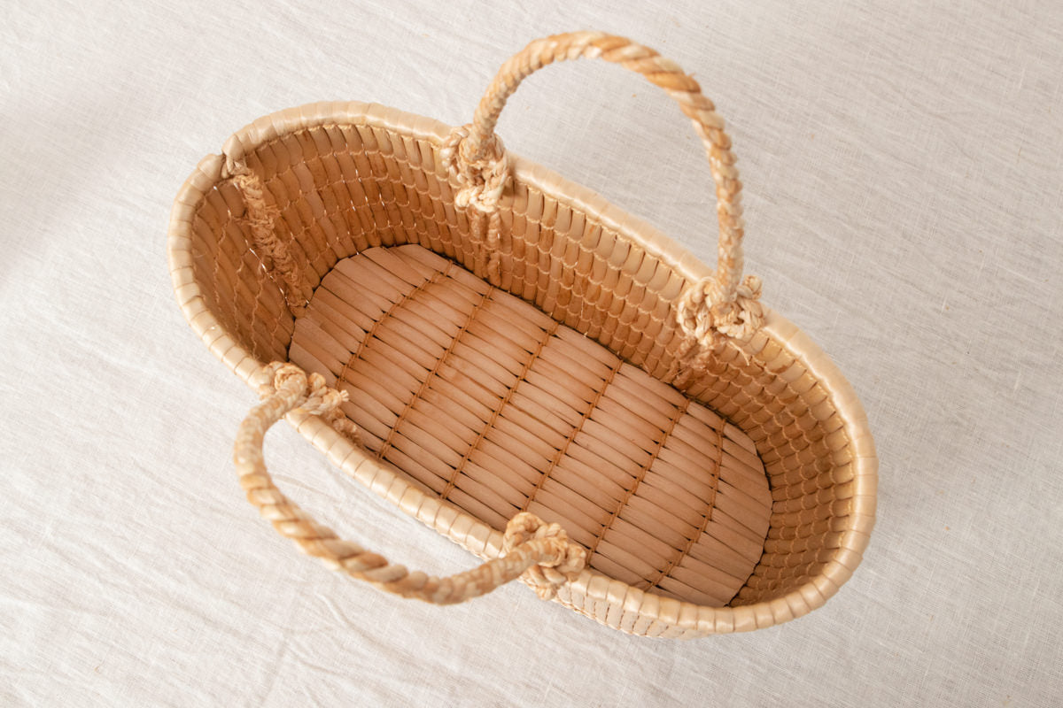 Handled Basket / Cattail / Okayama-JPN 620302