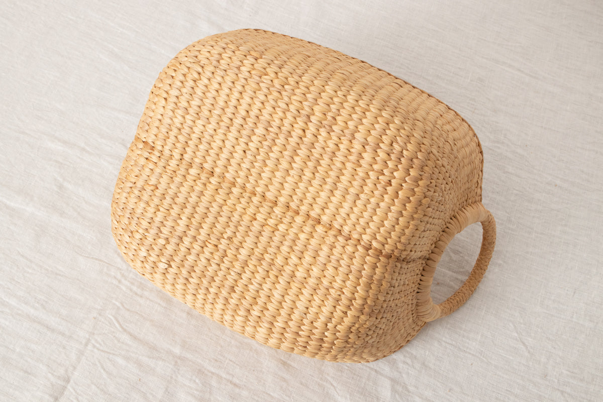 Organizing basket -Ring handle- S, M, L / Water hyacinth / THA 3115203