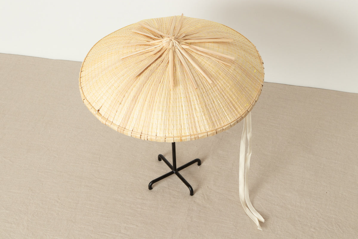 富山県/すげ(菅) 菅笠 大野 竹骨 42cm 810403-1