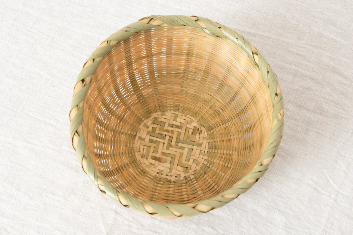 Home Kitchen Draining Basket / Madake Bamboo / Ibaraki-JPN 330601