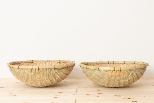 Large Colander “Age-zaru” / Hachiku Bamboo / Aichi-JPN 630103