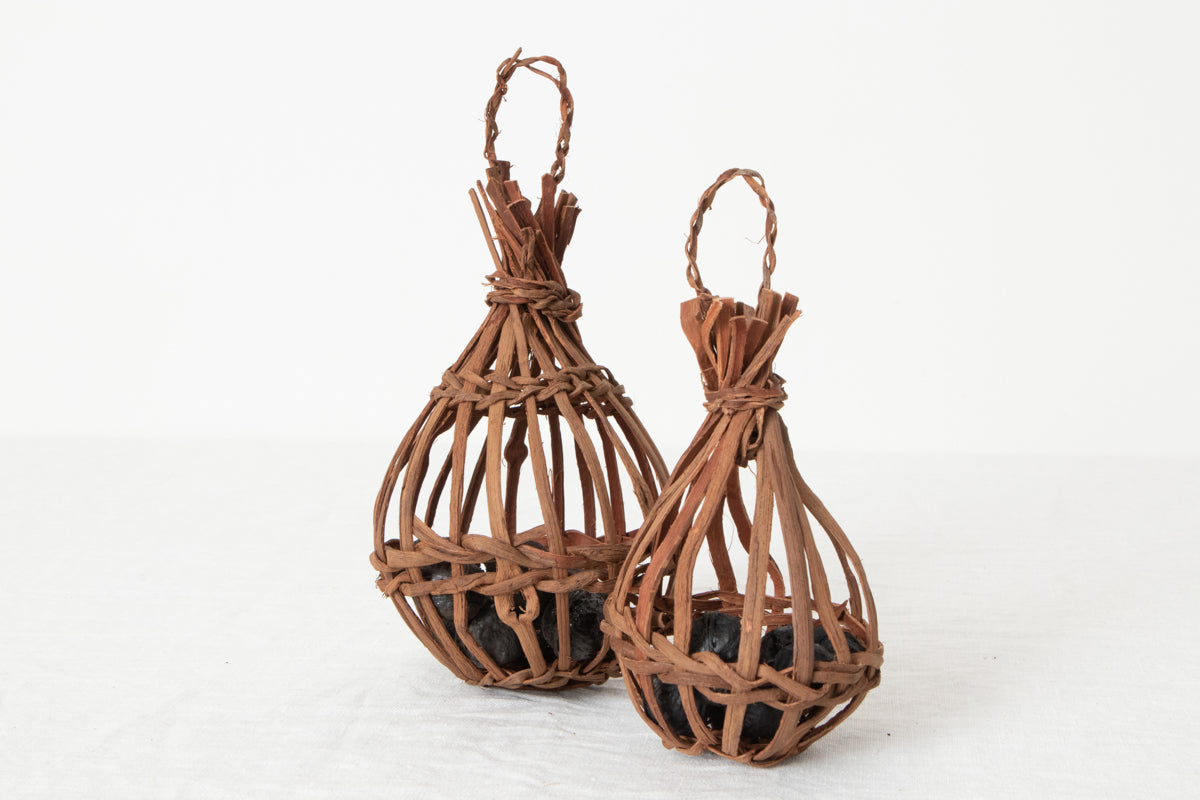 Charcoal Basket / Wild Grape Vine / Yamagata-JPN 311419