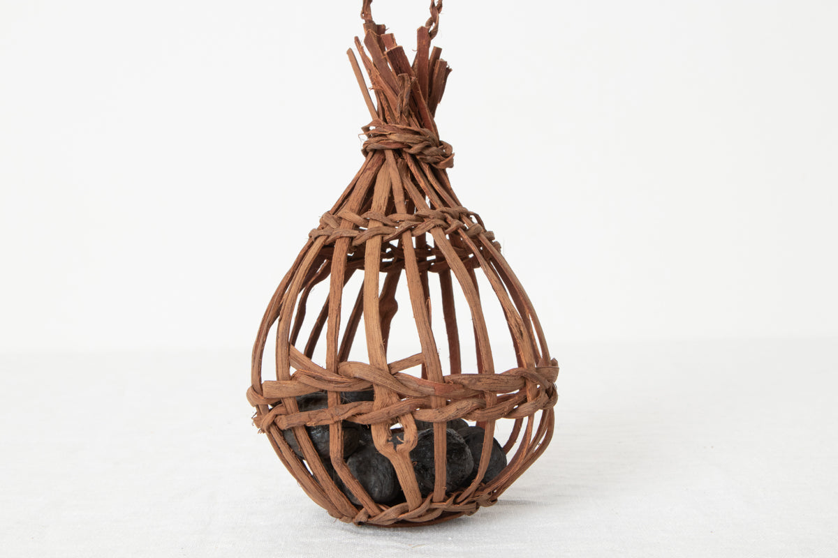 Charcoal Basket / Wild Grape Vine / Yamagata-JPN 311419