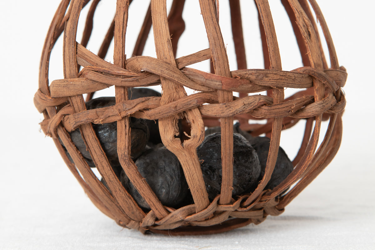 Charcoal Basket / Wild Grape Vine / Yamagata-JPN 311419