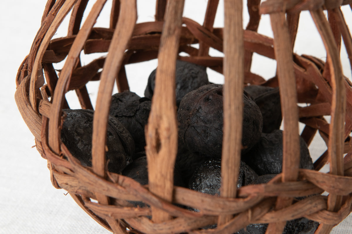 Charcoal Basket / Wild Grape Vine / Yamagata-JPN 311419