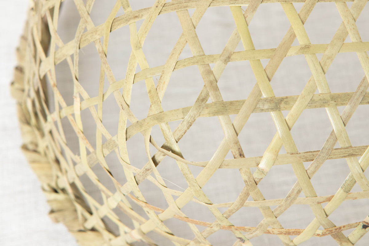 Vegetable washing basket S, M ,L / Shino bamboo / Miyagi-JPN 330103