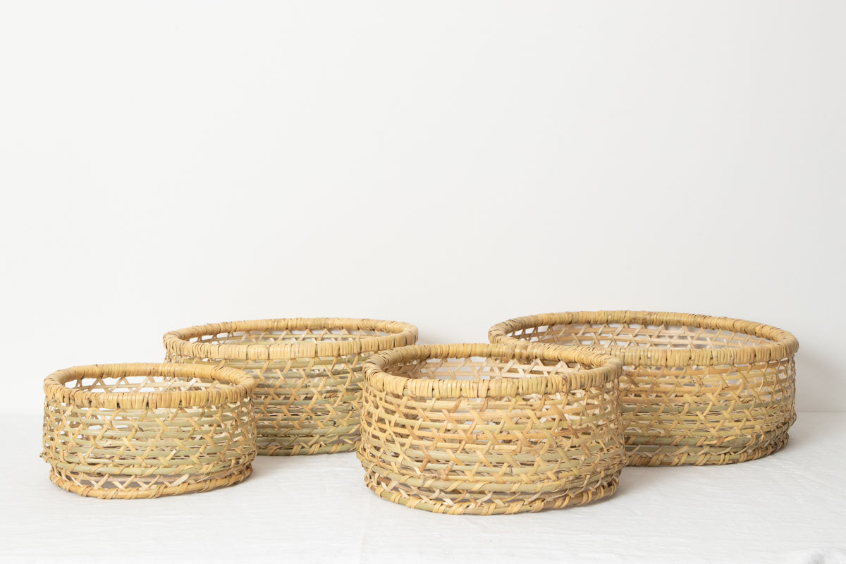 Dish Basket / Nemagari Bamboo / Fukushima-JPN 720603