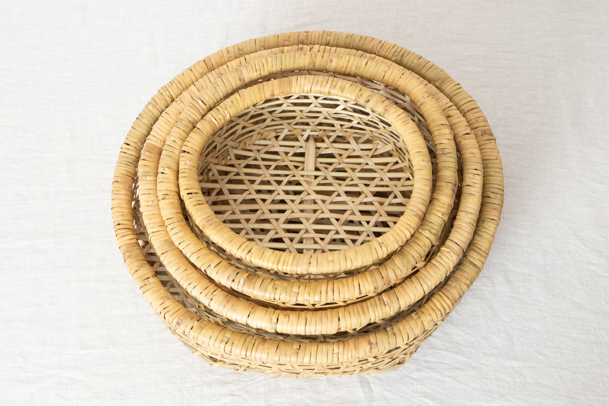 Dish Basket / Nemagari Bamboo / Fukushima-JPN 720603