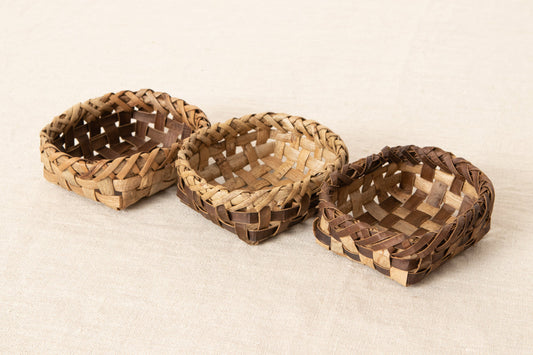 Storage Basket Petit / Walnut Bark / Iwate-JPN 1510593