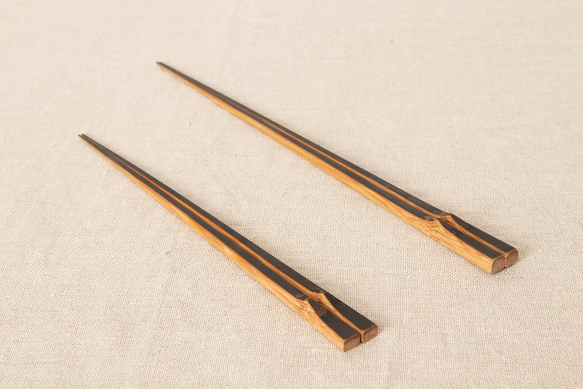 Cooking Chopsticks / Smoked Bamboo / Kochi-JPN 321219