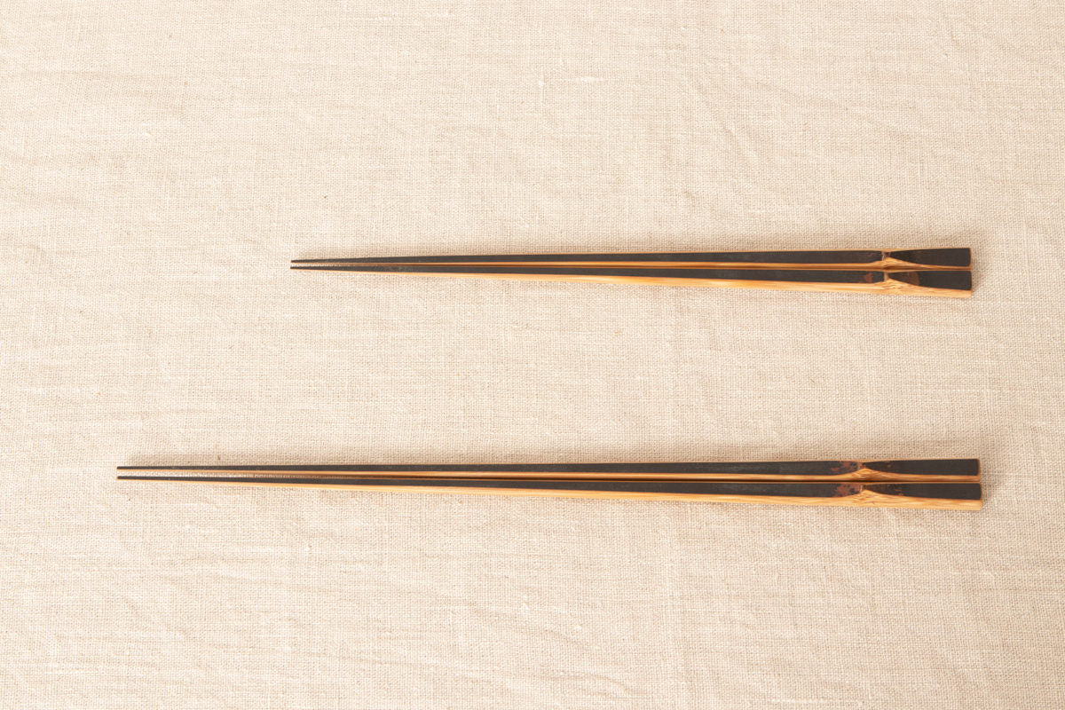 Cooking Chopsticks / Smoked Bamboo / Kochi-JPN 321219