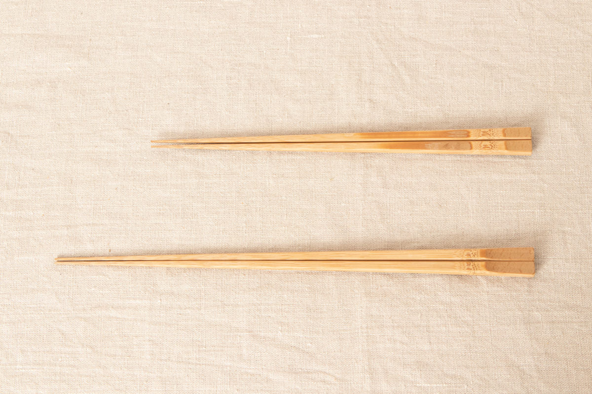 Cooking Chopsticks / Smoked Bamboo / Kochi-JPN 321219