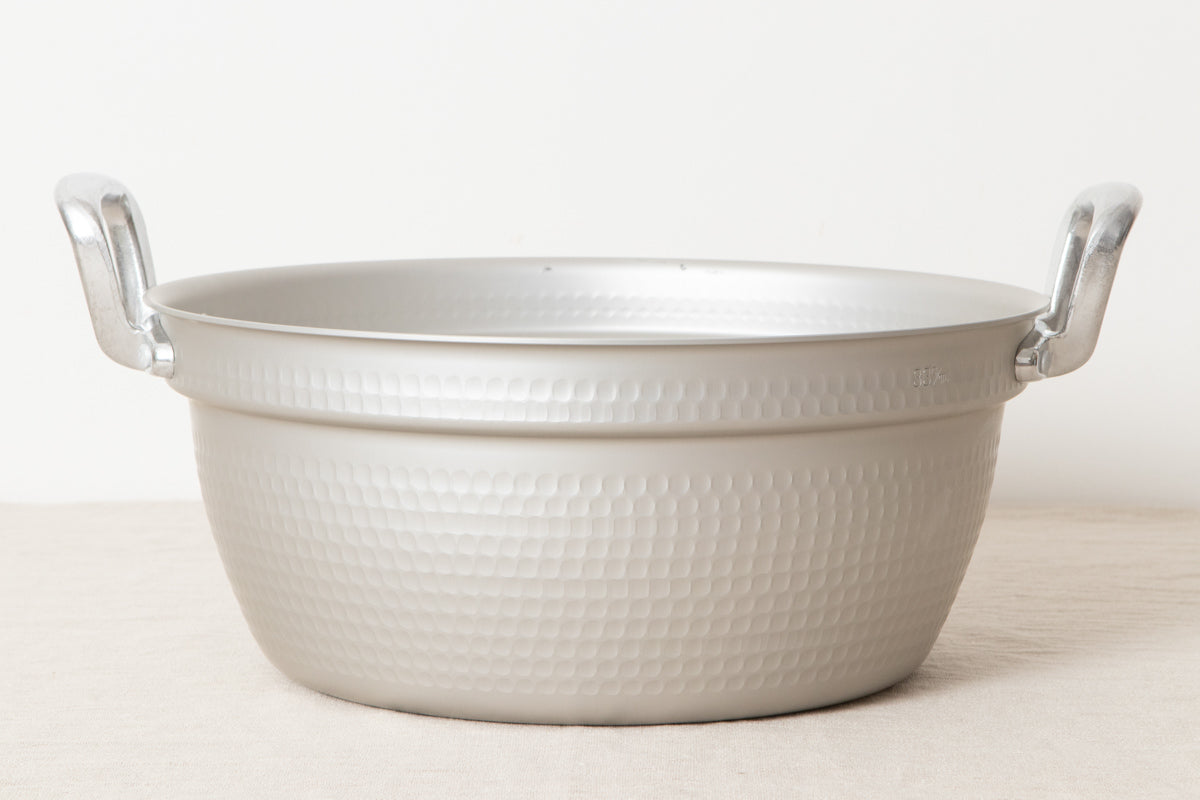 Stepped Pot for Japanese steamer 27cm, 30cm, 33cm larger 3sizes / Aluminum / Toyama-JPN 811118