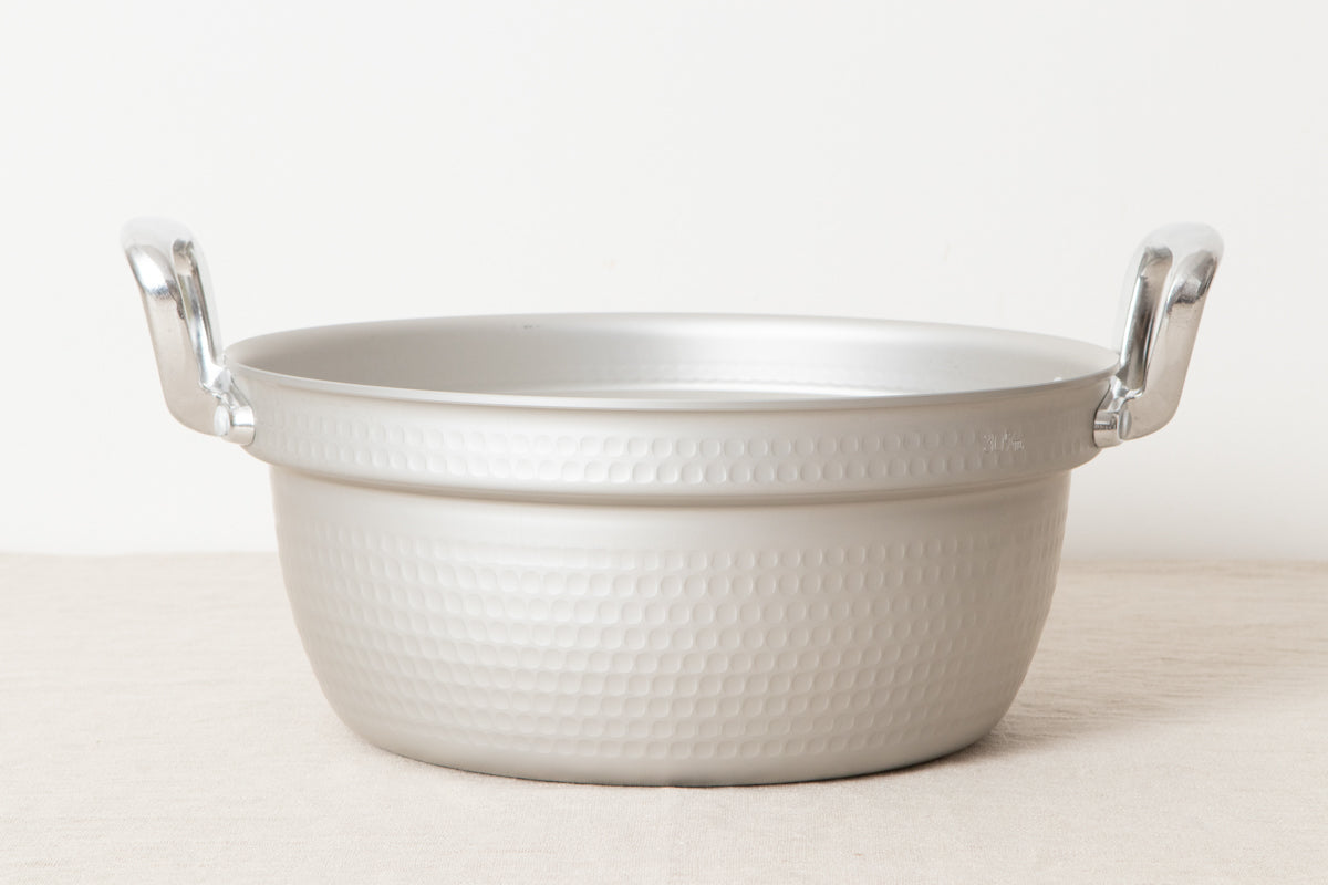 Stepped Pot for Japanese steamer 27cm, 30cm, 33cm larger 3sizes / Aluminum / Toyama-JPN 811118