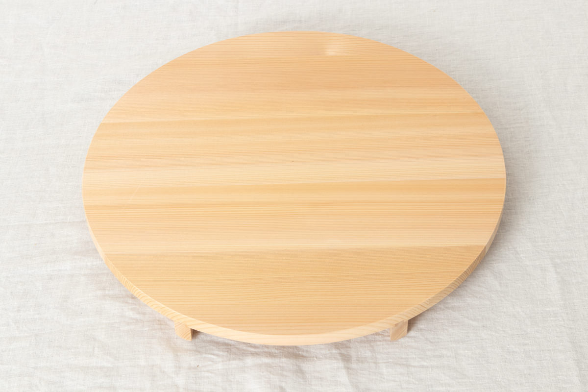 Sushi tub(Bamboo hoop) 39cm, 42cm, 45cm larger 3sizes / Sawara cypress / Nagano-JPN 811105