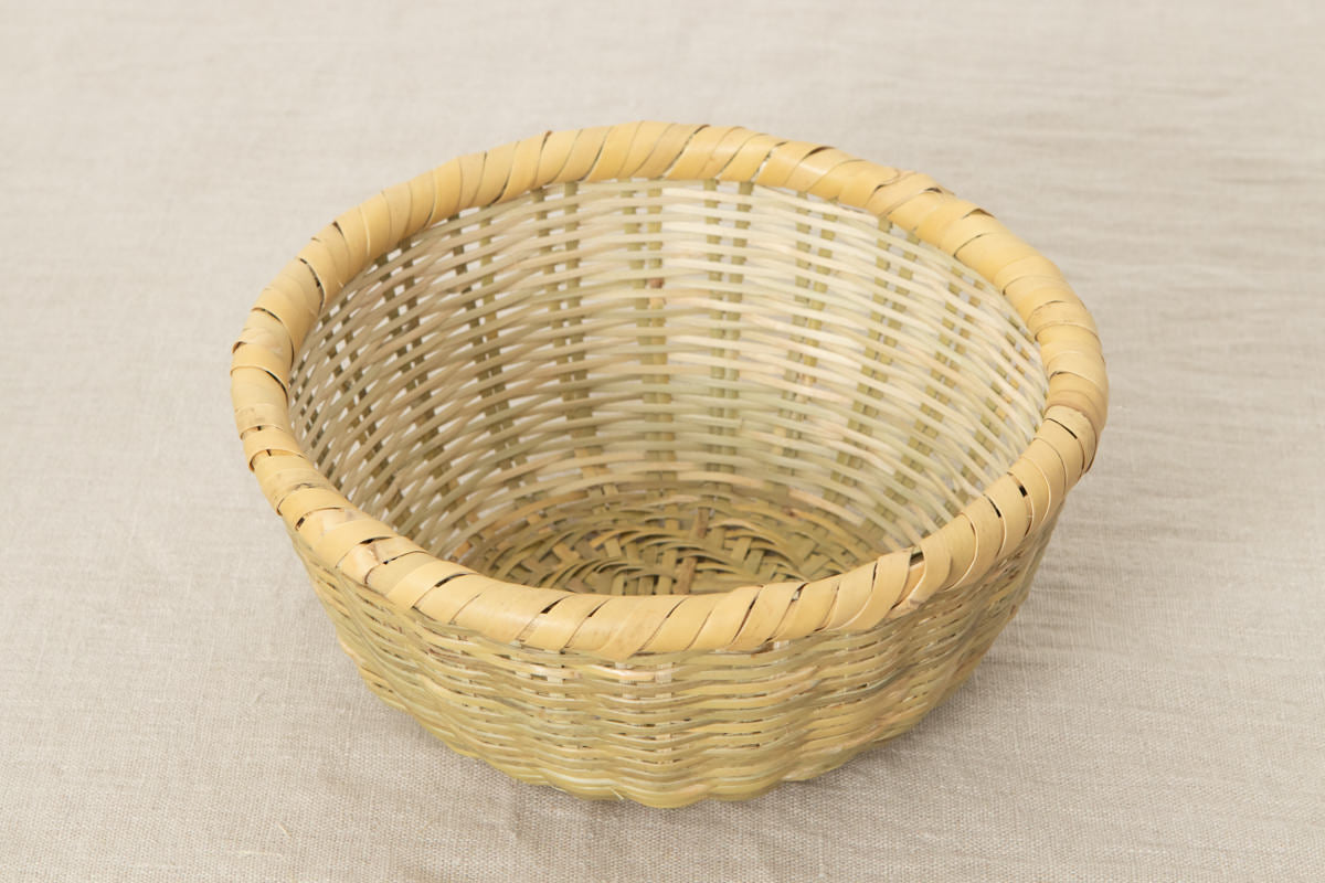Colander (deep) M, L / Nemagari bamboo / Nagano-JPN 610231