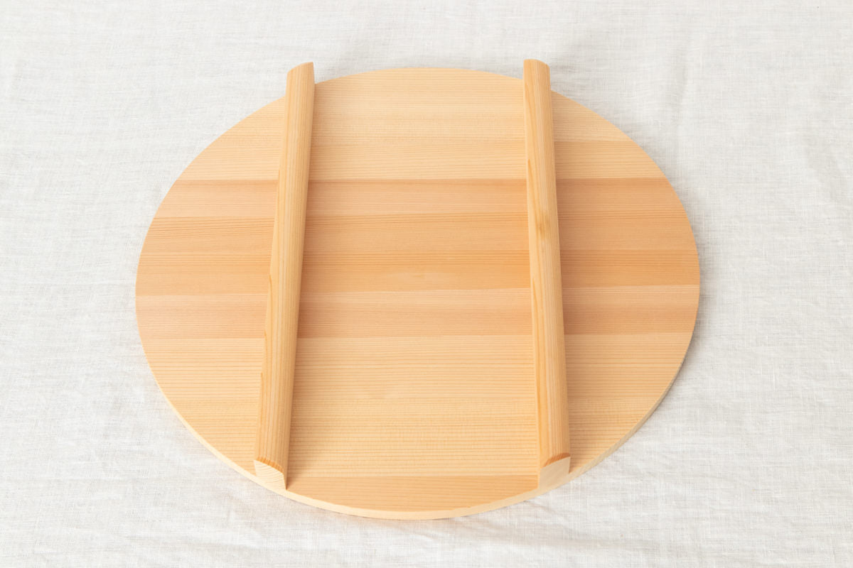 Rice Tub with Bamboo Hoop (24–36cm) / Sawara Cypress / Nagano-JPN 811104