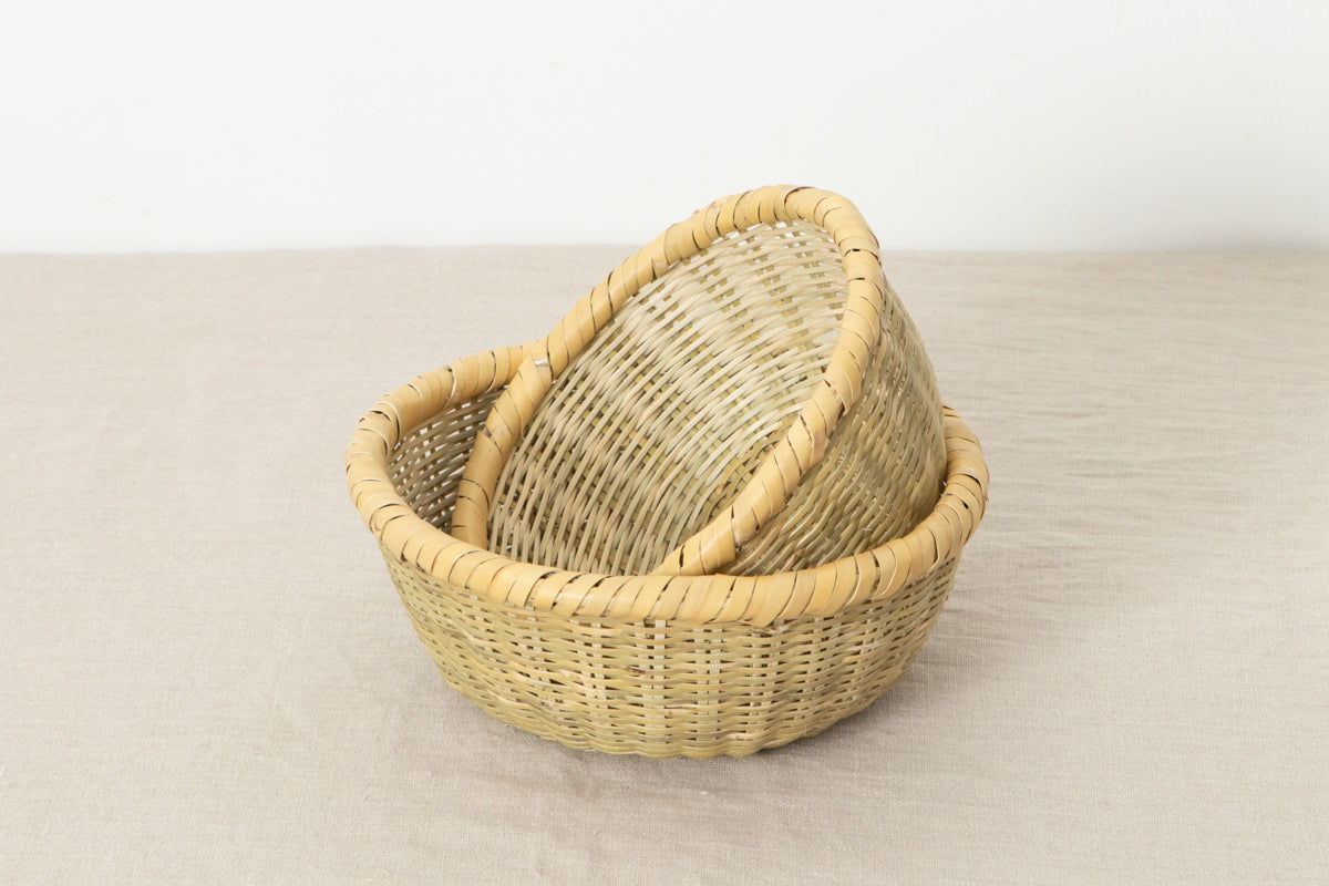 Colander (deep) M, L / Nemagari bamboo / Nagano-JPN 610231