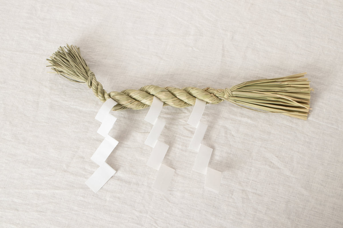 Shimekazari "Kōjin"(for the god of cooking stove) / Rice straw / Tōkyō-JPN 250924-1