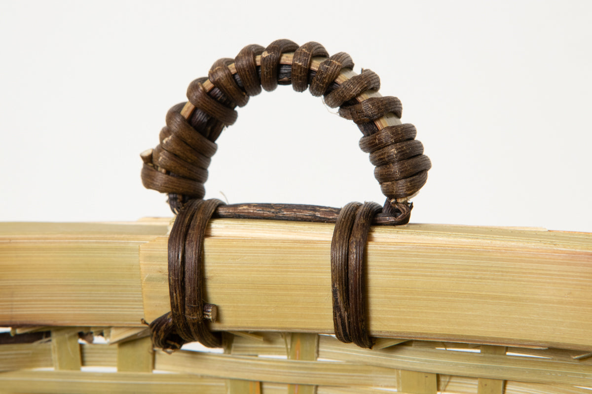 Wall Basket Fitted Rim / Madake Bamboo / Oita-JPN 220635-1