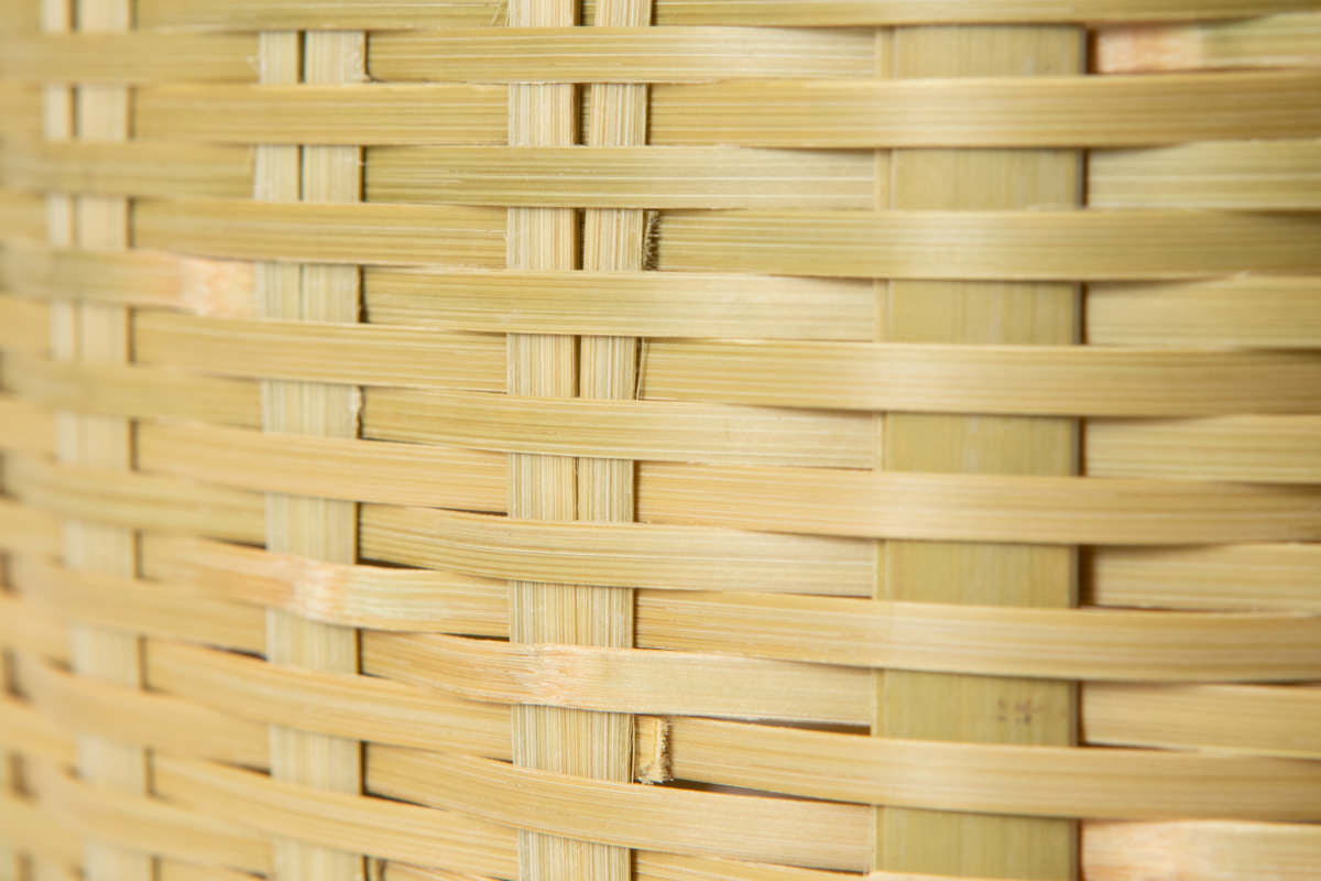 Wall Basket Fitted Rim / Madake Bamboo / Oita-JPN 220635-1