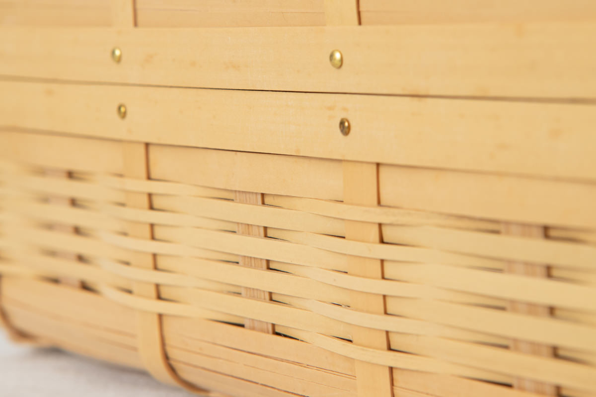 Small lunch box S, S-long / White bamboo / Kagoshima-JPN 321106