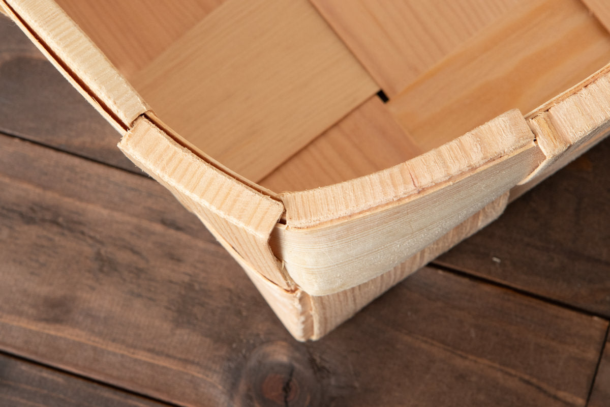 Harvest basket 2 handle / Pine / EST 330721-1