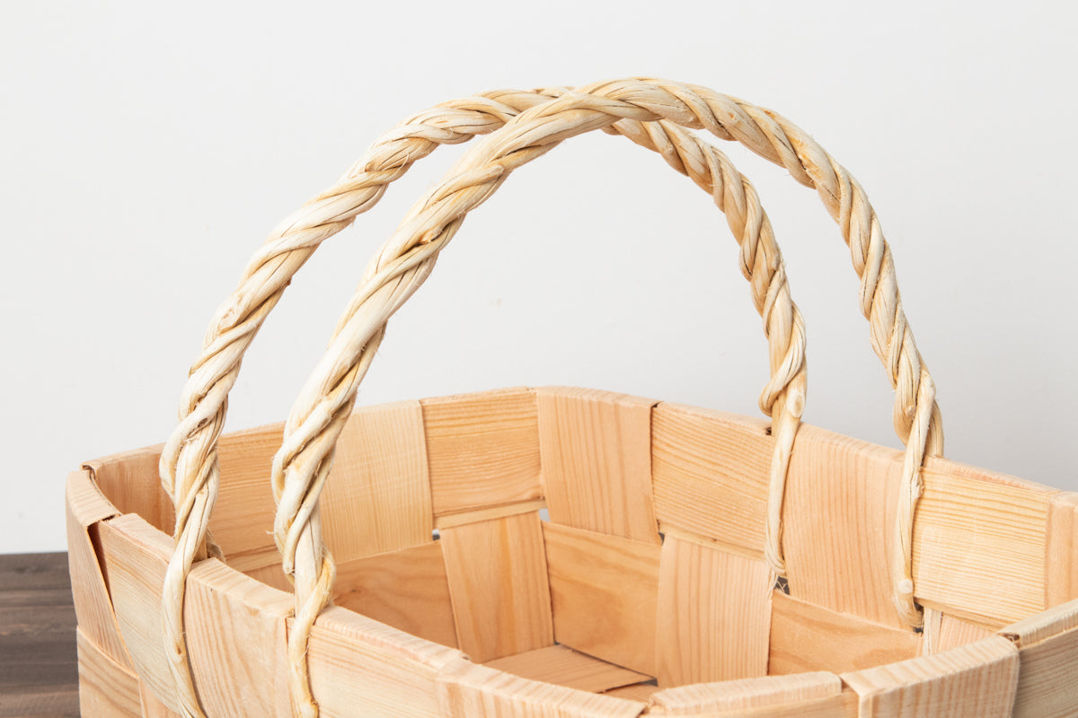 Harvest basket 2 handle / Pine / EST 330721-1