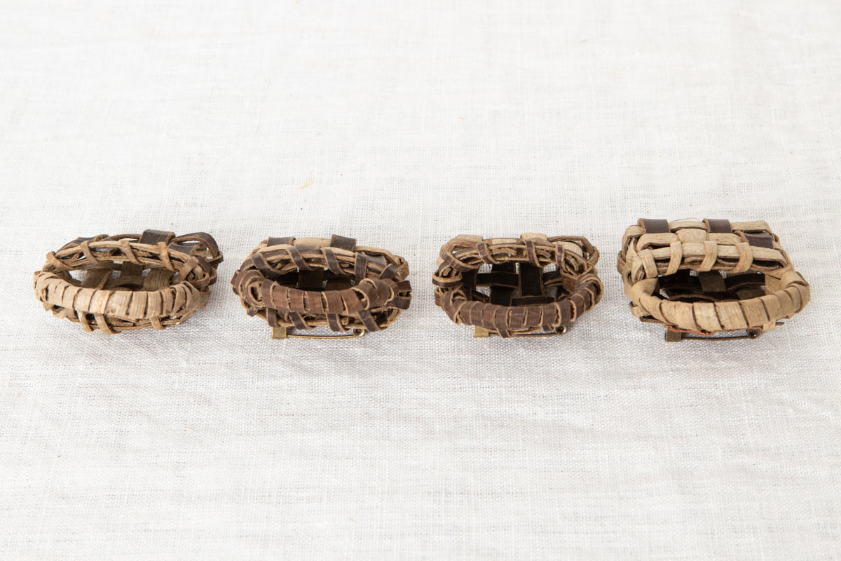 Brooch "Mini Bag" (randomly selected) / Walnut / Iwate-JPN 1510612