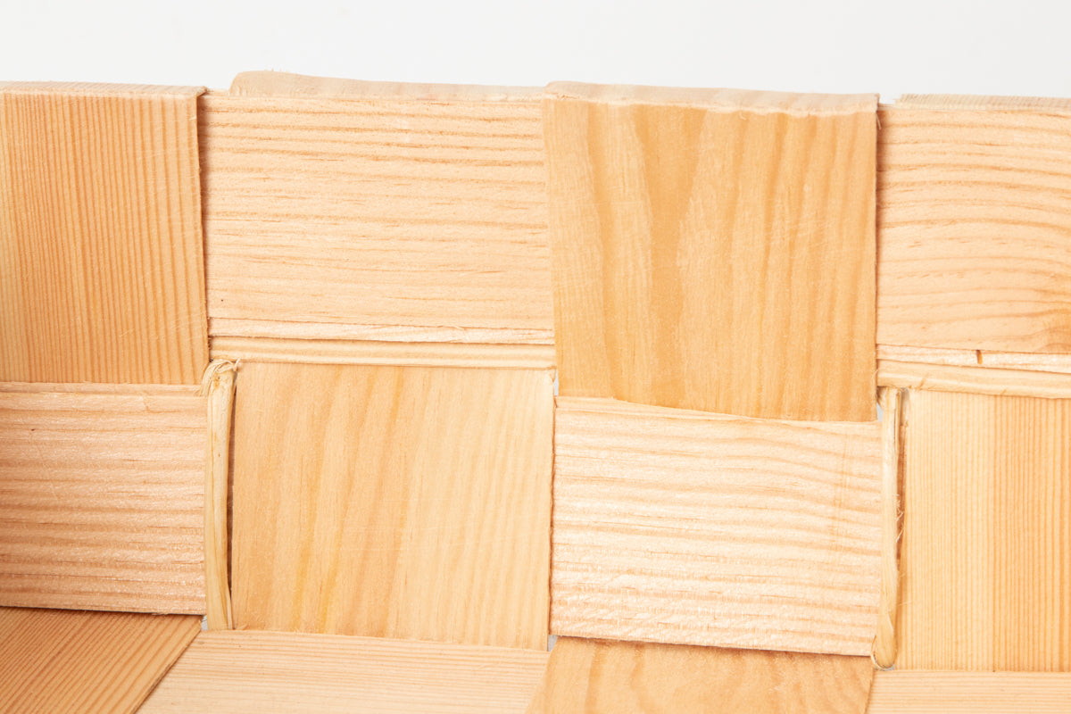 Organizing basket with handle “Rectangle” / Pine / EST 330735-1