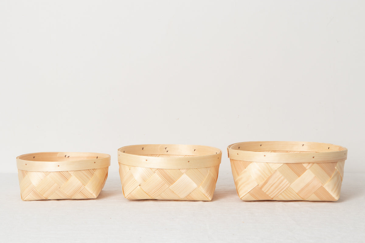 Round basket, S, M, L / Pine / EST 330731
