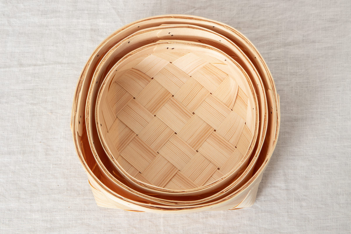 Round basket, S, M, L / Pine / EST 330731